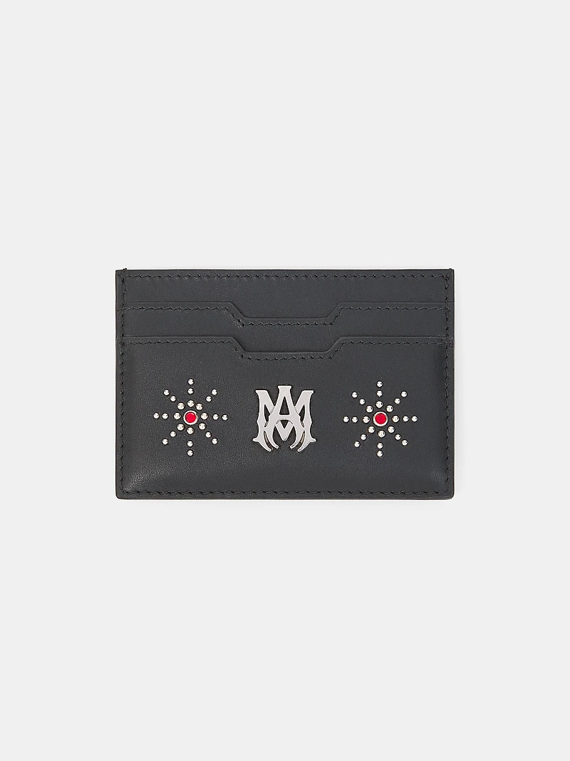 MA STUD CARD HOLDER - Black
