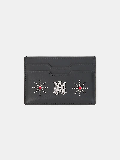 MA STUD CARD HOLDER - Black