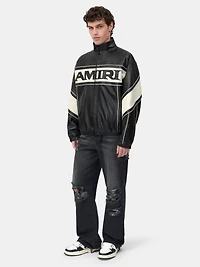 AMIRI SPORT LEATHER JACKET - Black