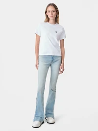 WOMEN - WOMEN'S KICK FLARE Light Indigo