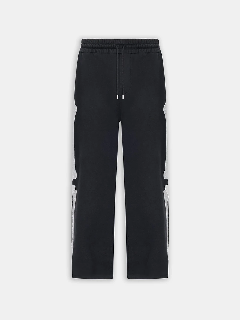 BONES OVERSIZED SWEATPANT - Black