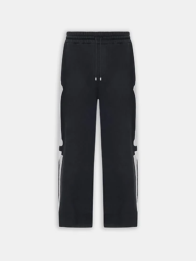 BONES OVERSIZED SWEATPANT - Black
