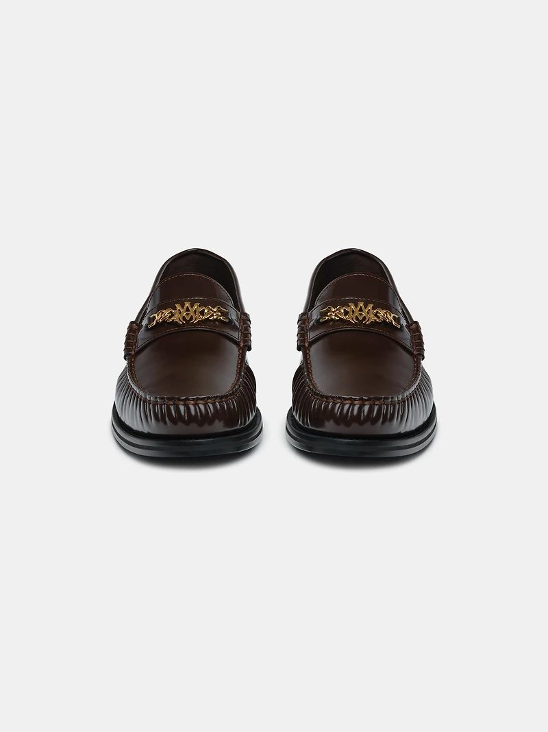 MA CHAIN LOAFER - Brown