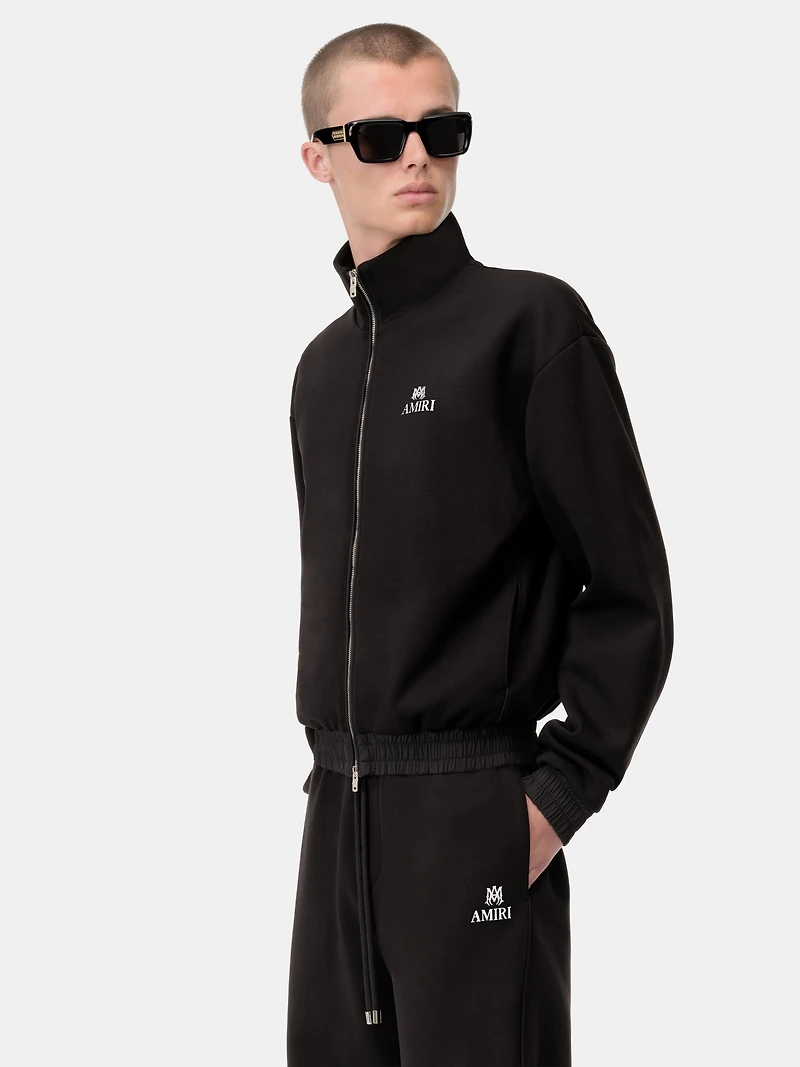 LOUNGE TRACK JACKET - Black
