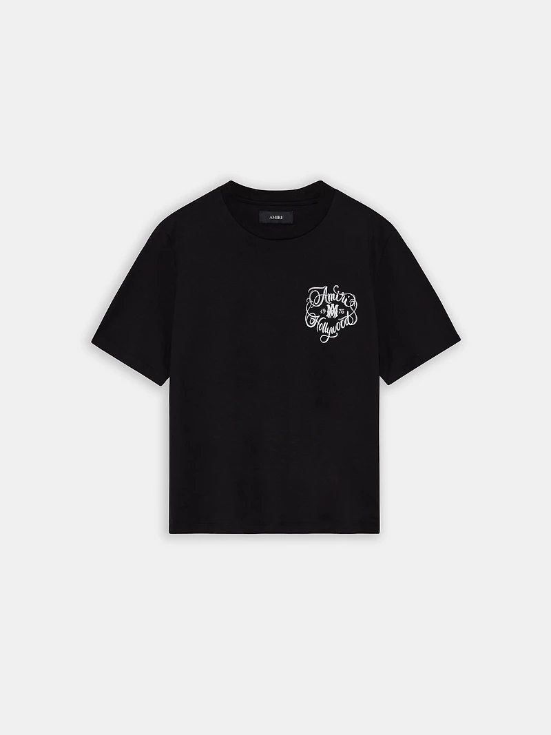 AMIRI HOLLYWOOD TEE - Black
