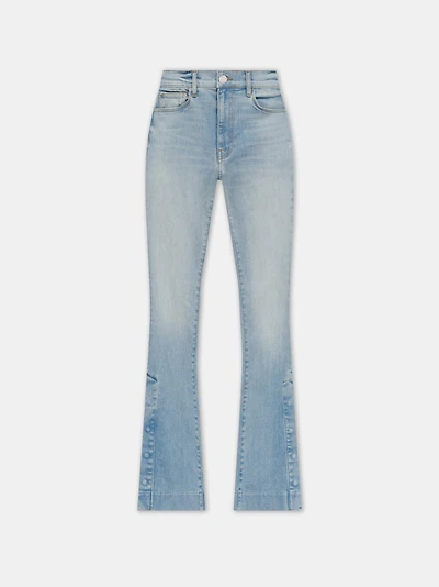 WOMEN - WOMEN'S KICK FLARE Light Indigo
