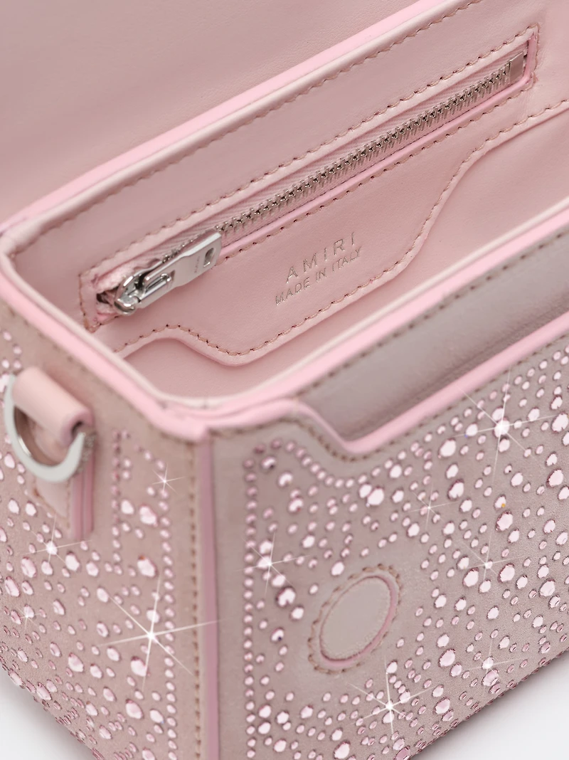 WOMEN - WOMEN'S CRYSTAL MICRO MA BAG - Pink
