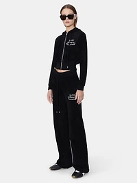 WOMEN - WOMEN'S CLUB AMIRI SWEATPANT BLACK