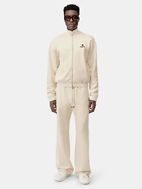 LOUNGE TRACK JACKET - Alabaster