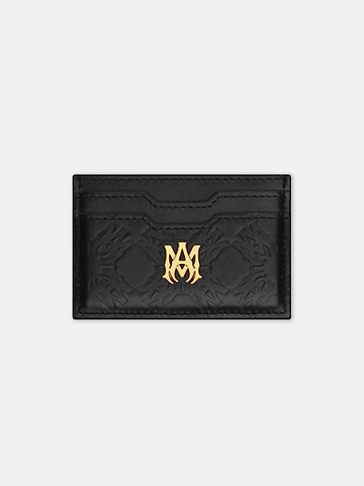 MA QUAD LEATHER CARD HOLDER - Black