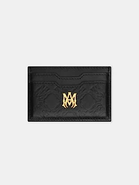 MA QUAD LEATHER CARD HOLDER - Black