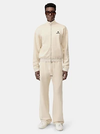 LOUNGE TRACK JACKET - Alabaster