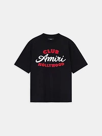 CLUB AMIRI OVERSIZED TEE - BLACK