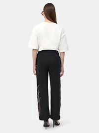 WOMEN - WOMEN'S MA FLAMES SWEATPANT Black