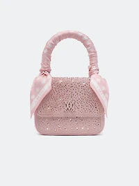 WOMEN - WOMEN'S CRYSTAL MICRO MA BAG - Pink
