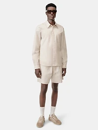 AMIRI LONG SLEEVE SHIRT - Alabaster