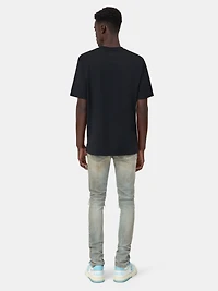 VARSITY PATCH TEE - Black