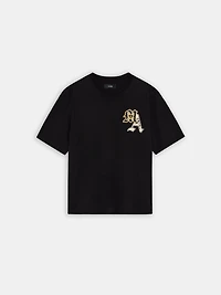 VARSITY PATCH TEE - Black