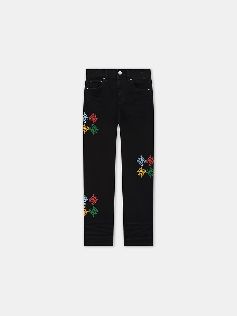 KIDS - KIDS' MA QUAD SCRIBBLE JEAN Black