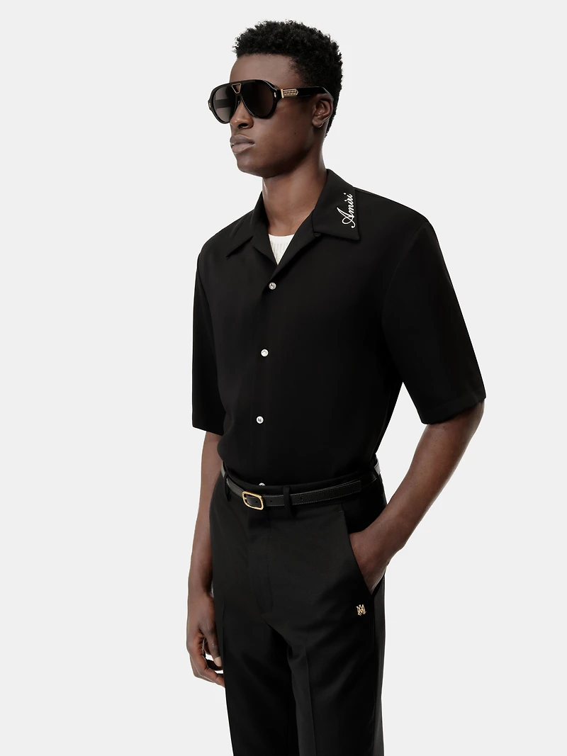 AMIRI CAMP SHIRT - Black