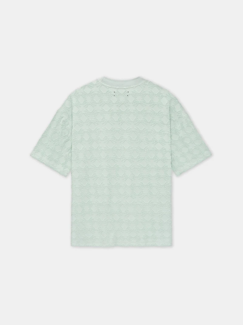 MA QUAD TOWELING OVERSIZED TEE - Pale Mint