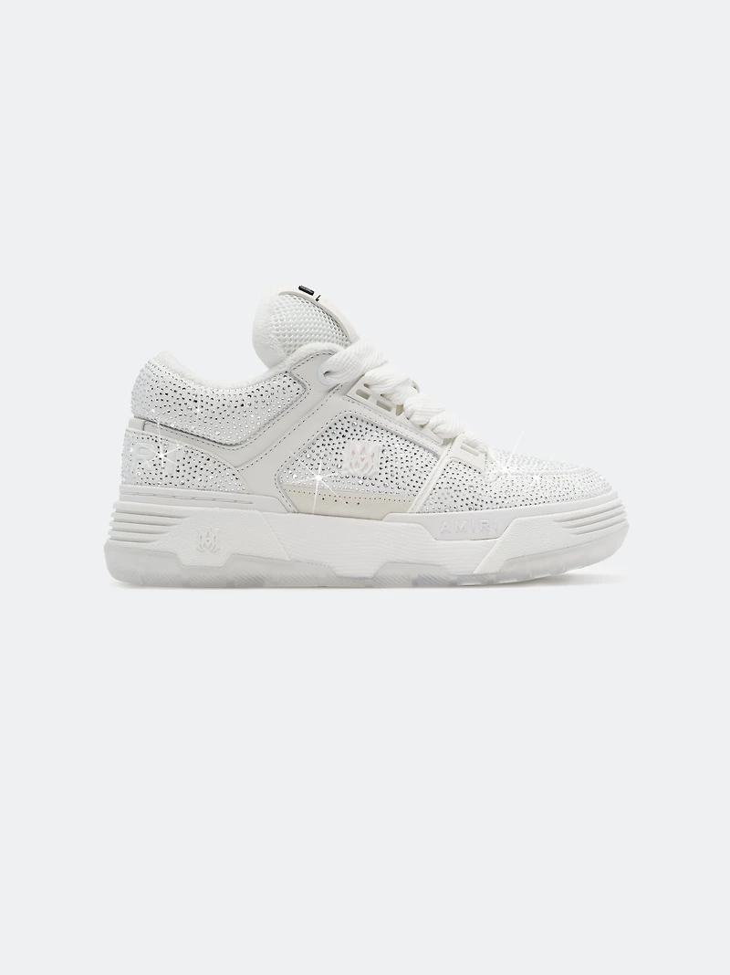 WOMEN - WOMEN'S CRYSTAL MA-1 White