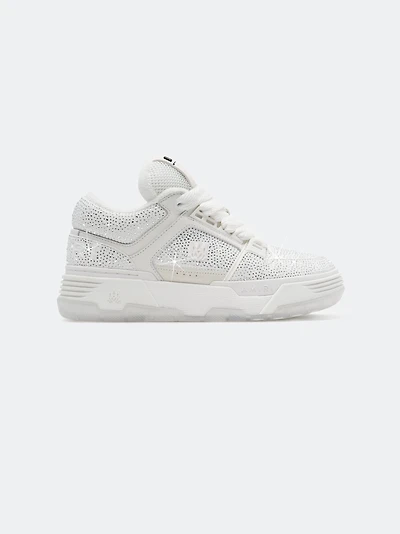 WOMEN - WOMEN'S CRYSTAL MA-1 White