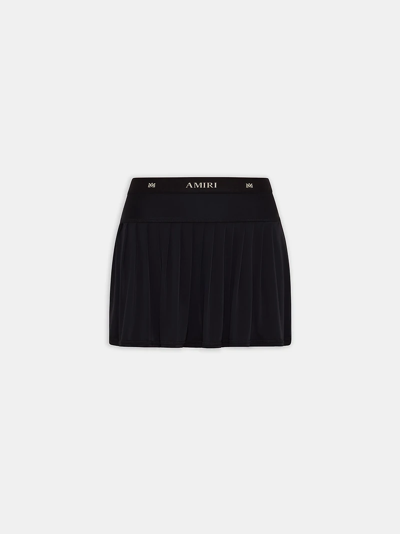 WOMEN - WOMEN'S MA QUAD PLEATED MINI SKIRT Black
