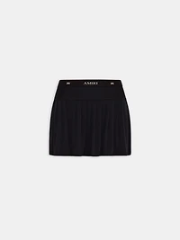 WOMEN - WOMEN'S MA QUAD PLEATED MINI SKIRT Black