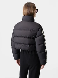 WOMEN - WOMEN'S BONES CROPPED DOWN JACKET Black