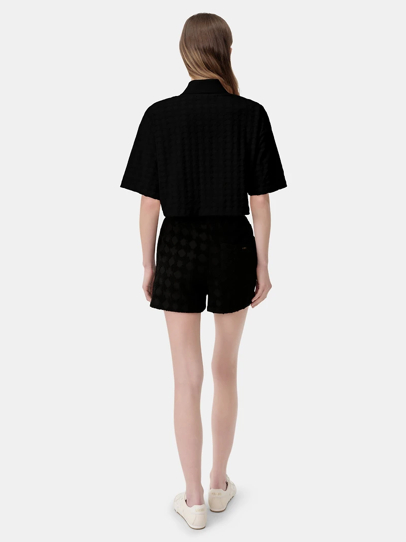 WOMEN - WOMEN'S MA QUAD TOWELING SHORT Black