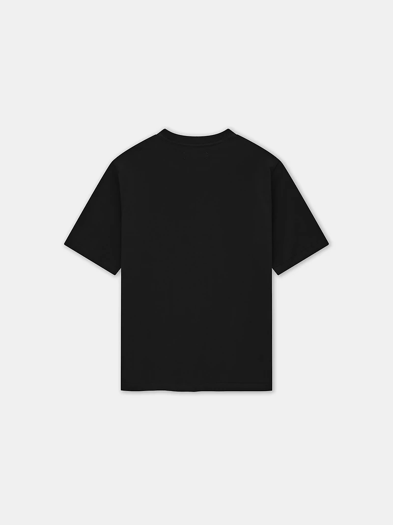 CRYSTAL LIVING THE DREAM TEE - Black