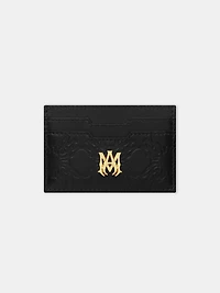 MA QUAD LEATHER CARD HOLDER - Black