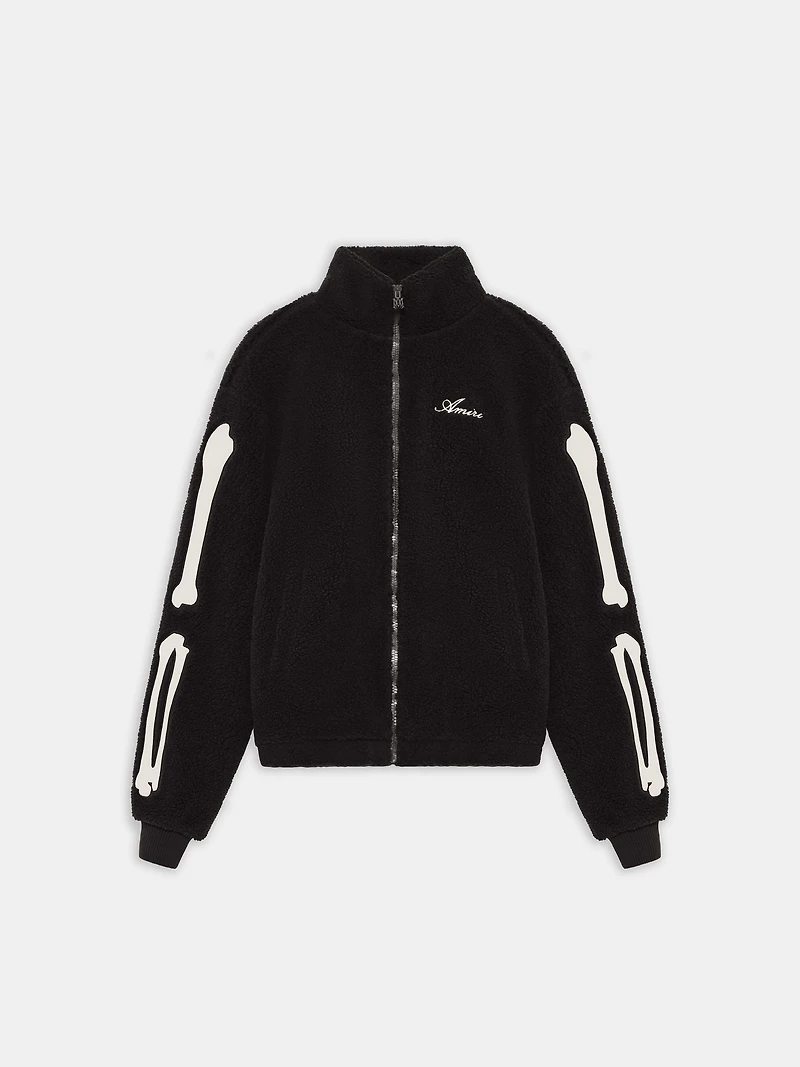 WOMEN - WOMEN'S BONES FLEECE JACKET BLACK
