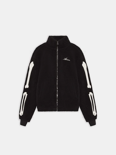 WOMEN - WOMEN'S BONES FLEECE JACKET BLACK