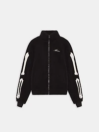 WOMEN - WOMEN'S BONES FLEECE JACKET BLACK