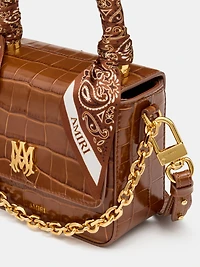 WOMEN - WOMEN'S CROC EMOSSED MICRO MA BAG