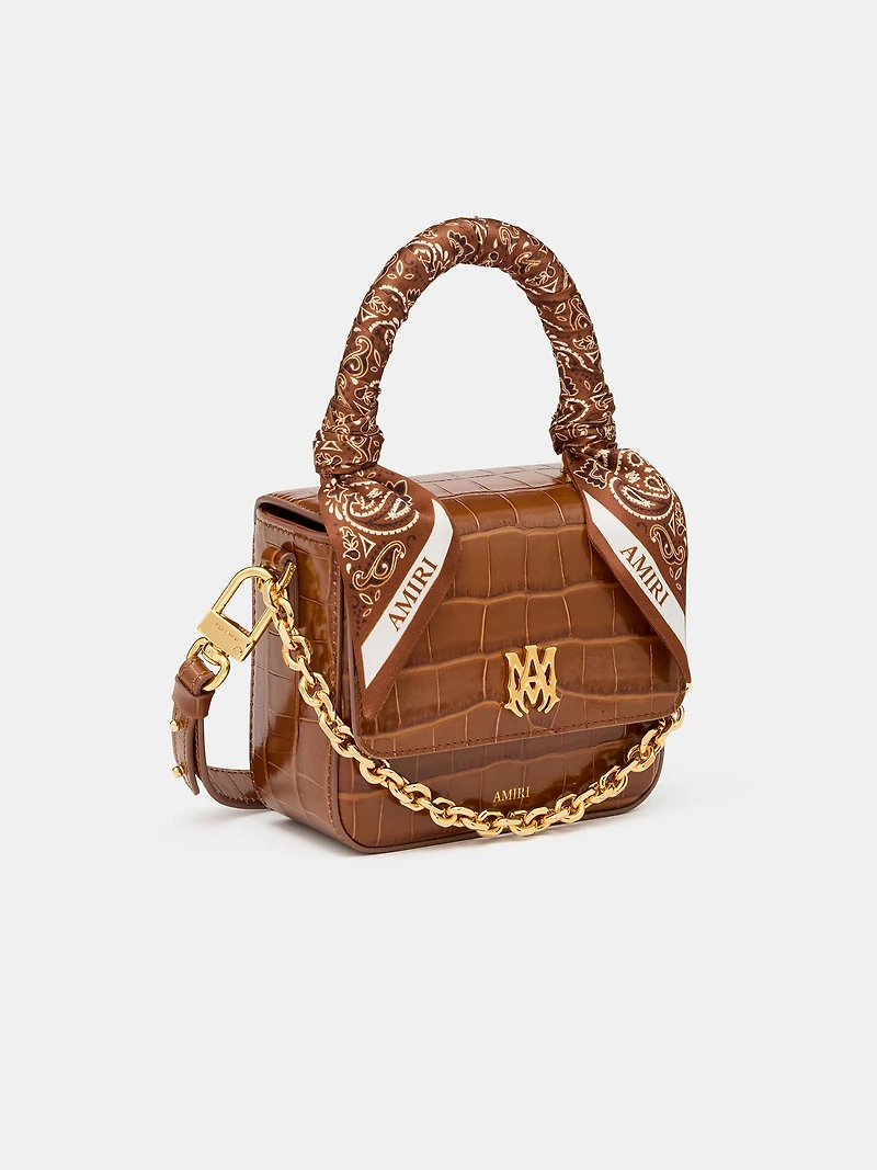 WOMEN - WOMEN'S CROC EMOSSED MICRO MA BAG