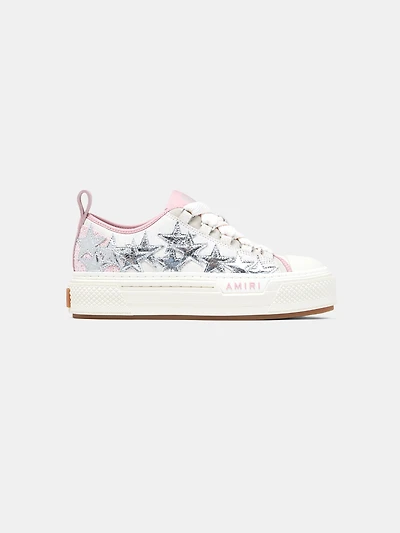 WOMEN - WOMEN'S METALLIC STARS COURT LOW Pink