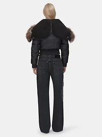 WOMEN - WOMEN'S MA QUAD HOODED DOWN JACKET Black