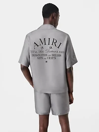 ARTS DISTRICT BOWLING SHIRT - Grey