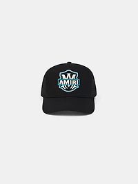 MA EMBLEM TRUCKER HAT - Black