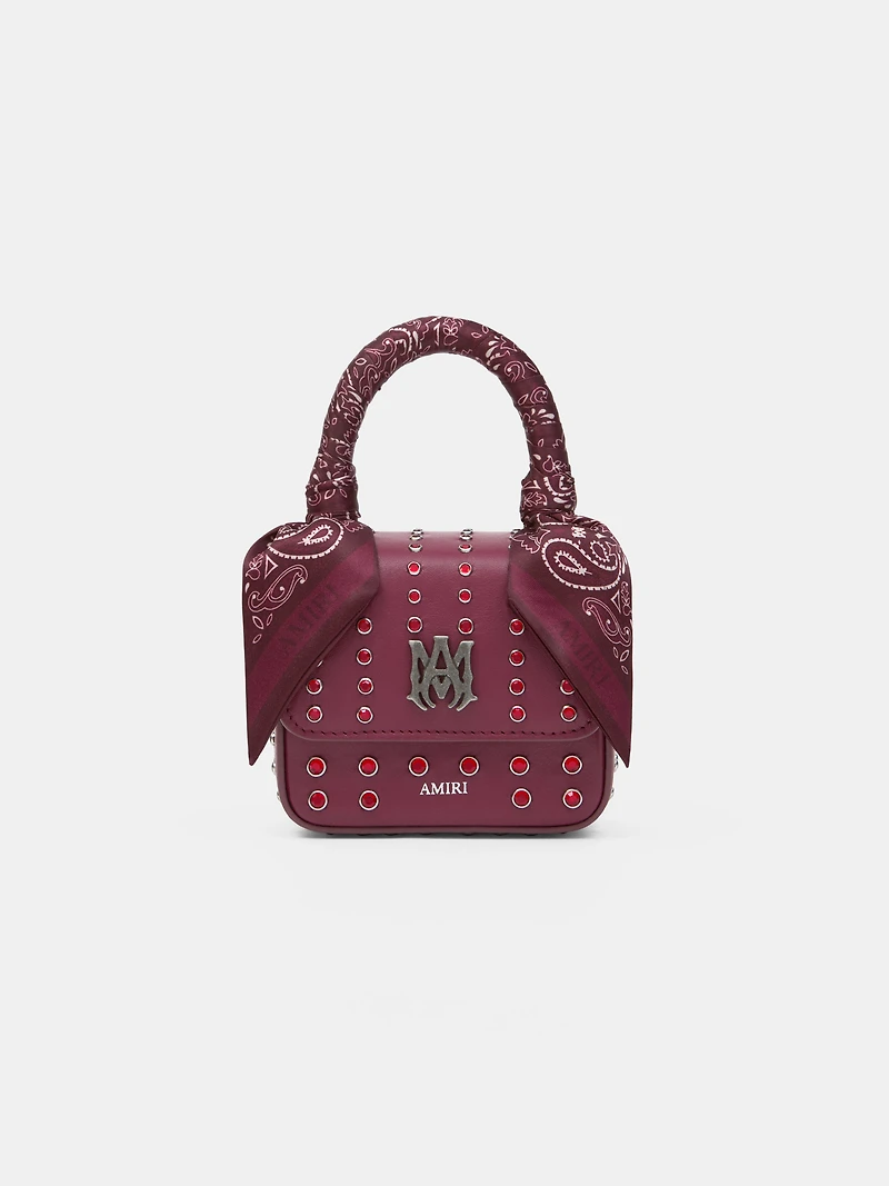 WOMEN - WOMEN'S NANO MA STUD BAG - Aged Port