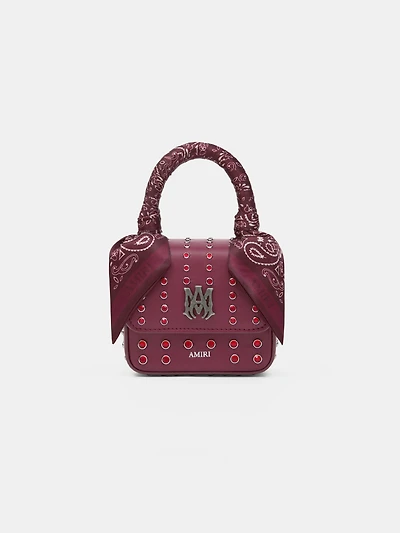 WOMEN - WOMEN'S NANO MA STUD BAG - Aged Port