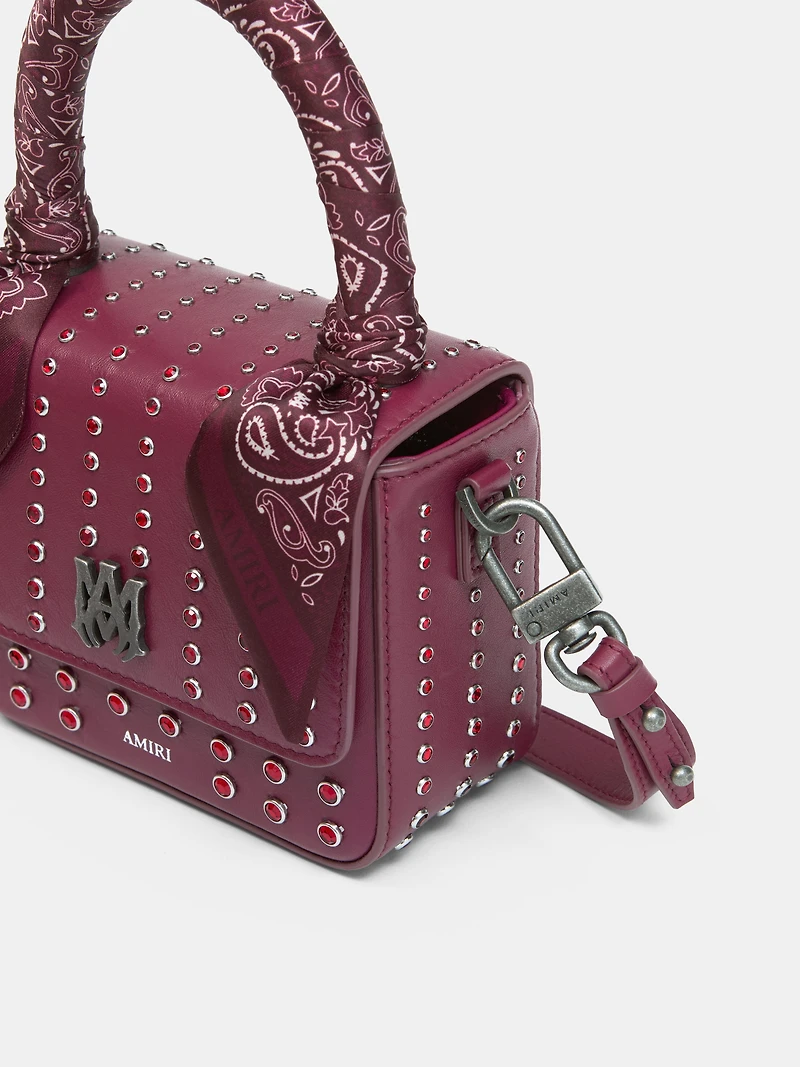 WOMEN - WOMEN'S NANO MA STUD BAG - Aged Port