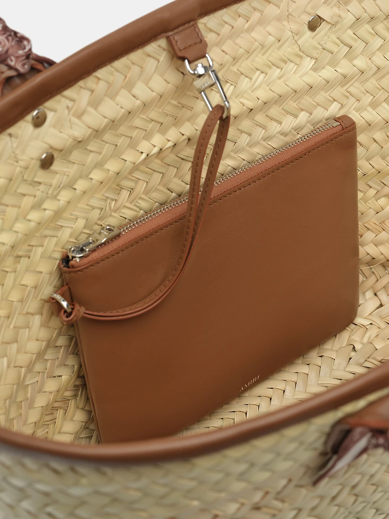 WOMEN - WOMEN'S MA RAFFIA MACRO TOTE - Brown
