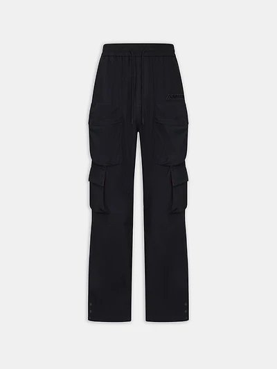 MULTI POCKET CARGO PANT - Black