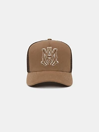 MA OUTLINE TRUCKER HAT - Malt