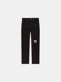 KIDS - KIDS' MA PATCH JEAN OD Black