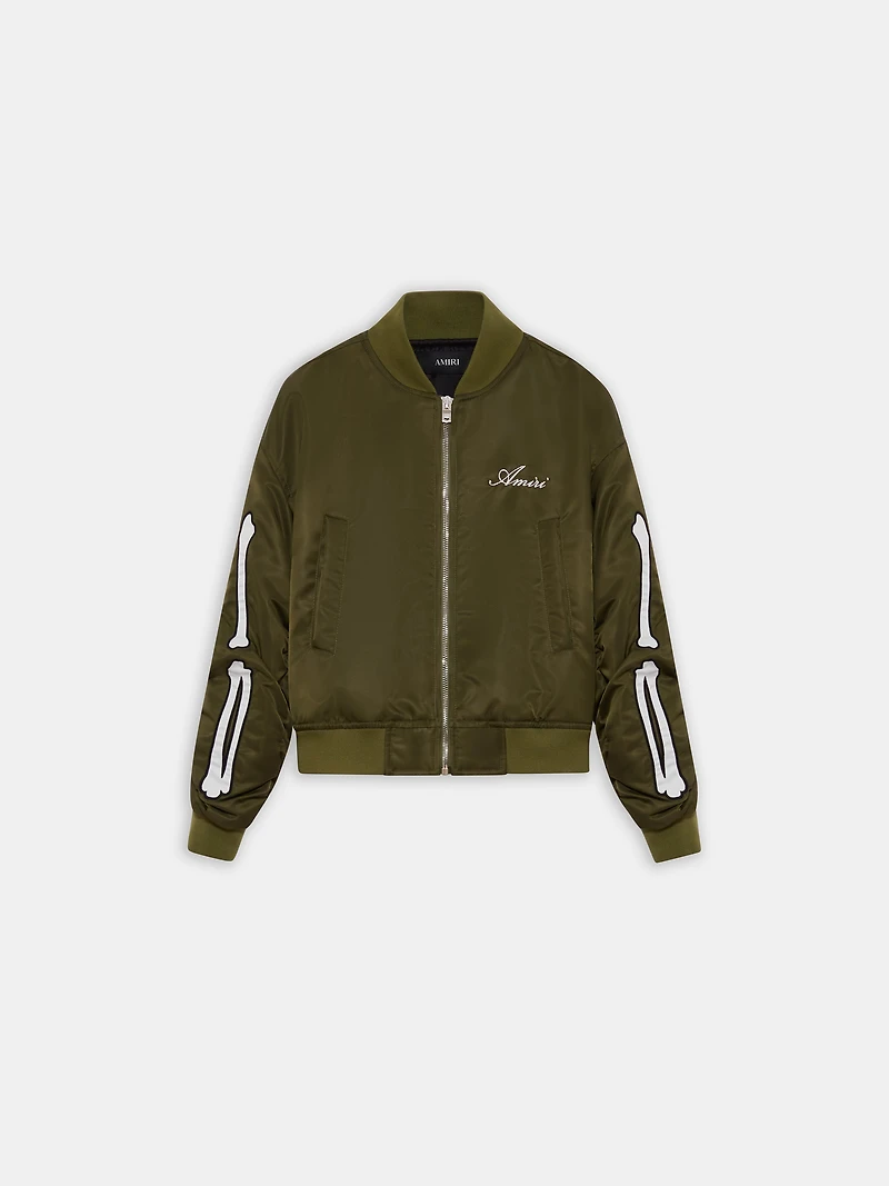 KIDS - KIDS' BONES BOMBER Dark Sage